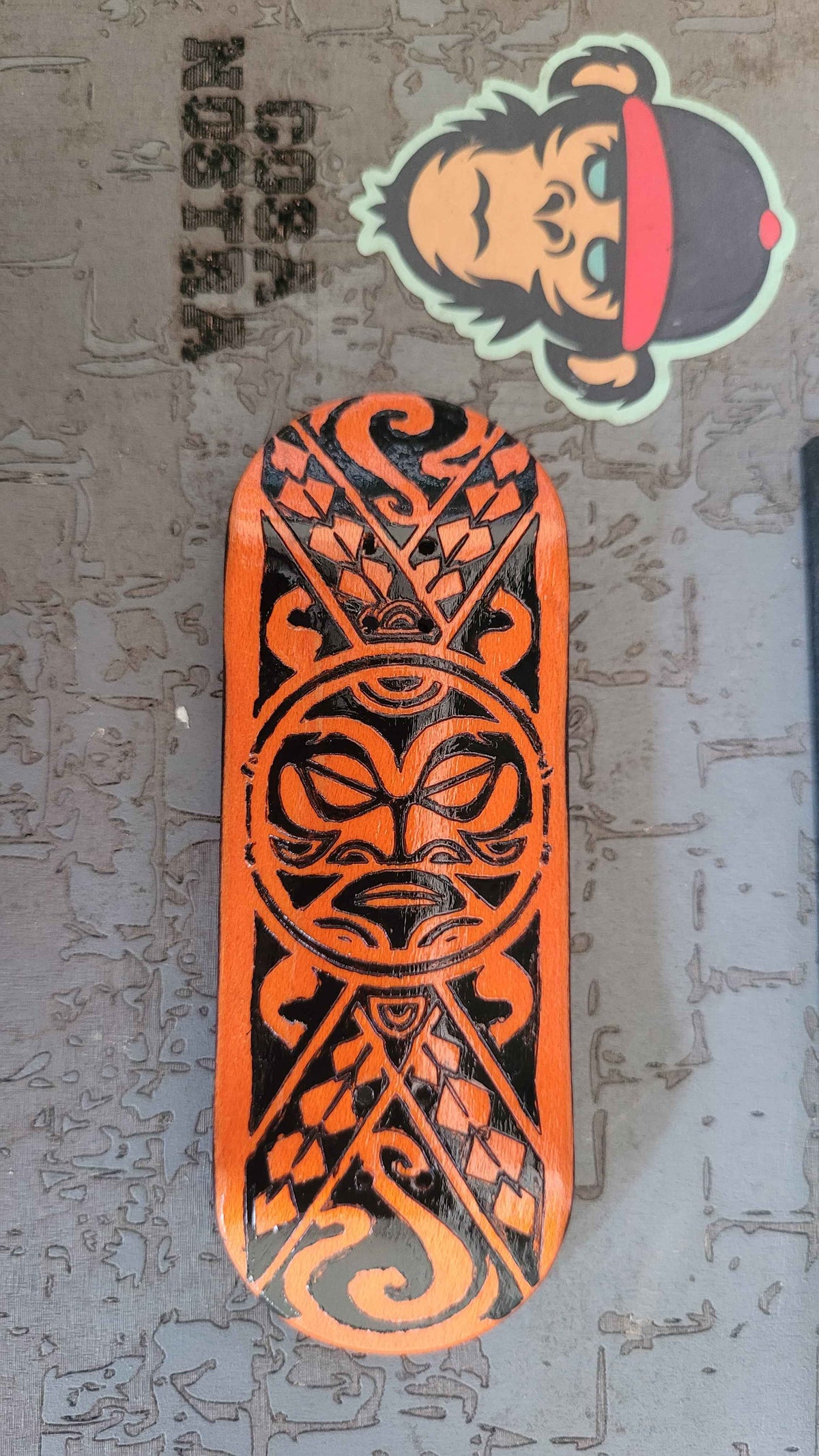 Elevate Your Fingerboarding with the Maui Tattoo Fingerboard Deck