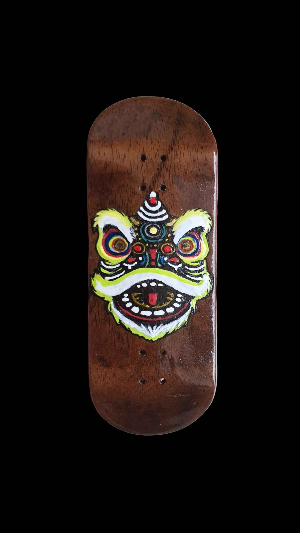 Cosa Nostra Asian Dragon Fingerboard Deck - Exclusive 34mm Artisan Quality for Unique Style