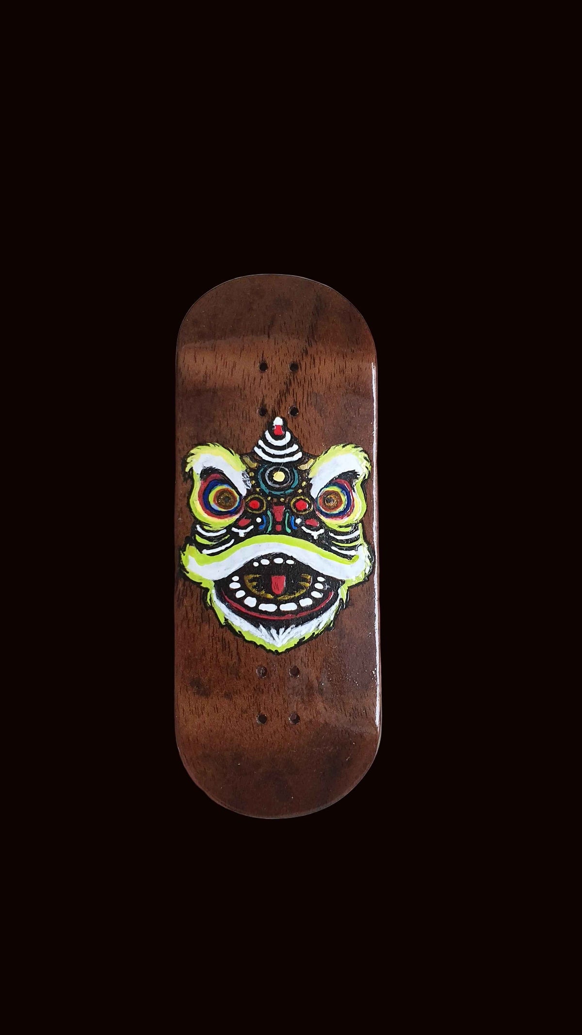Cosa Nostra Asian Dragon Fingerboard Deck - Exclusive 34mm Artisan Quality for Unique Style
