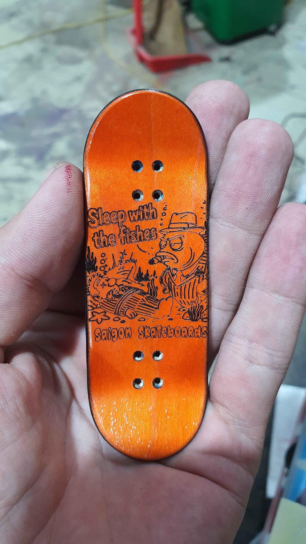Saigon Skateboards "Revenge" 33mm Fingerboard