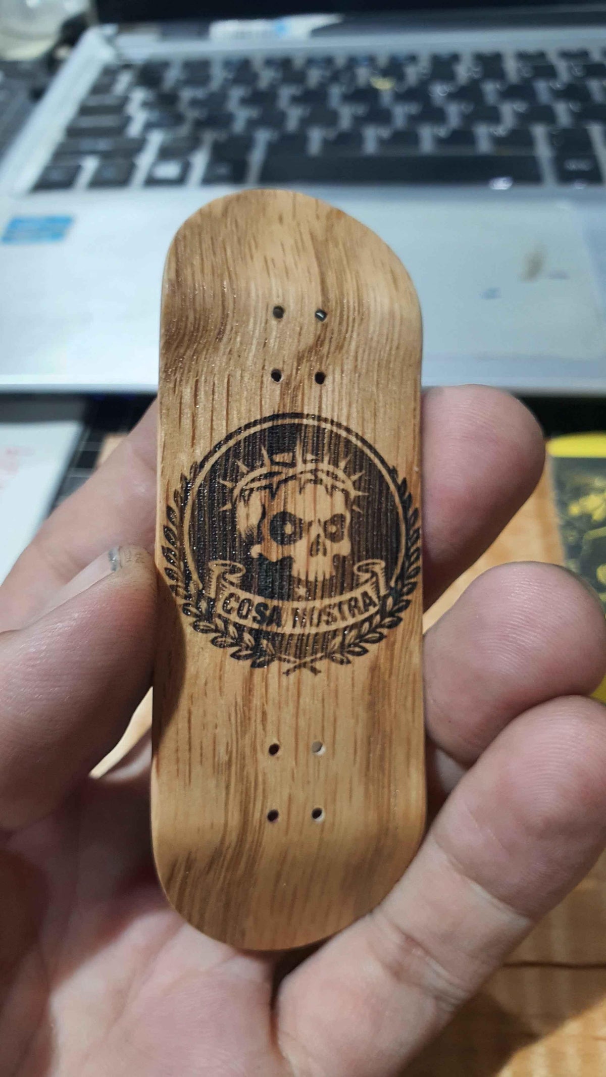 Cosa Nostra - Crest 34mm White Oak & Maple Fingerboard