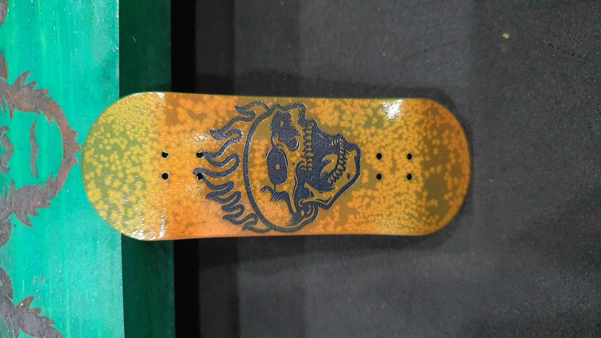 Saigon Skateboards "Rust" 34mm Fingerboard Deck