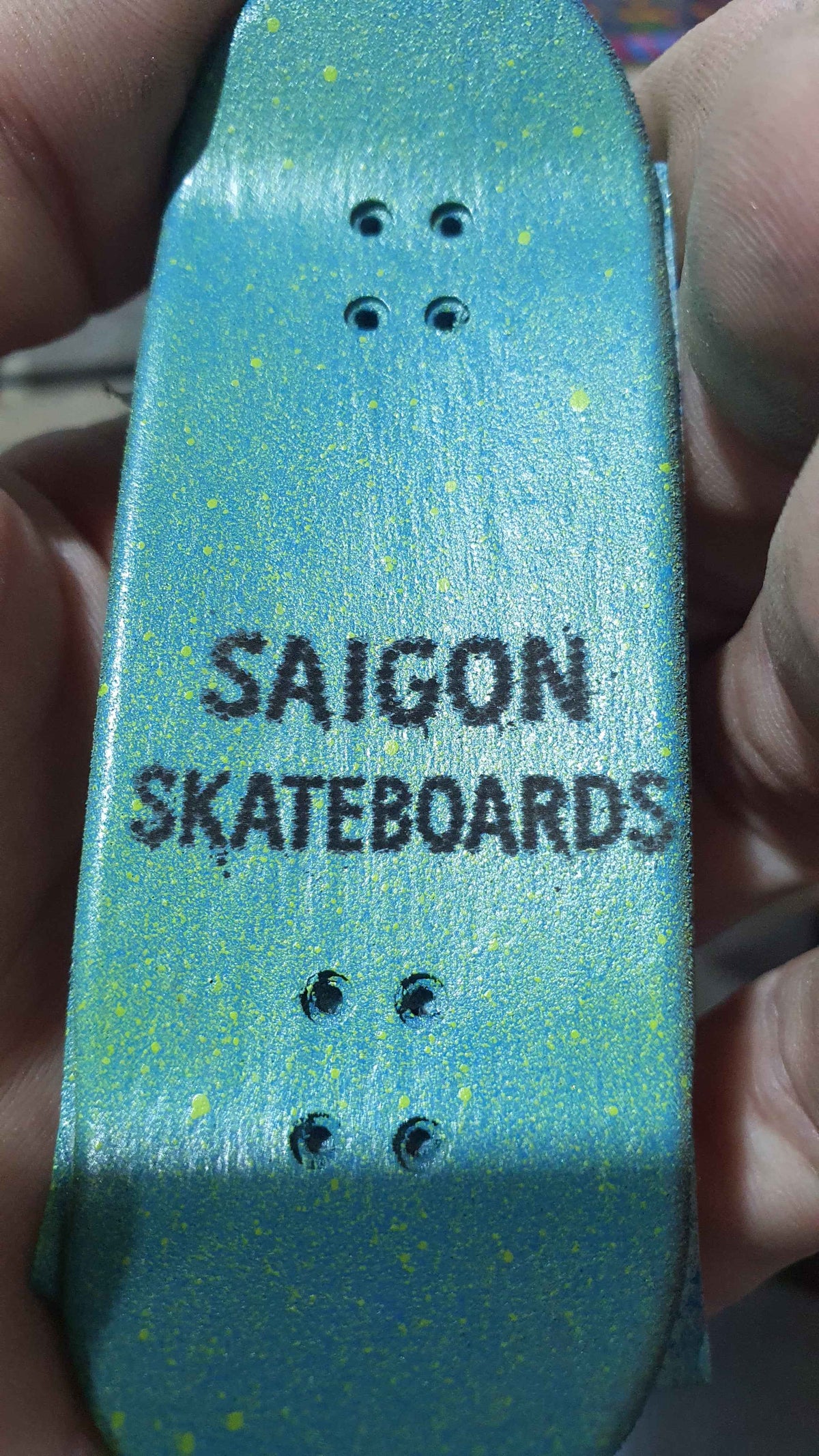 Saigon Skateboards "Skull frequency" 33mm Fingerboard