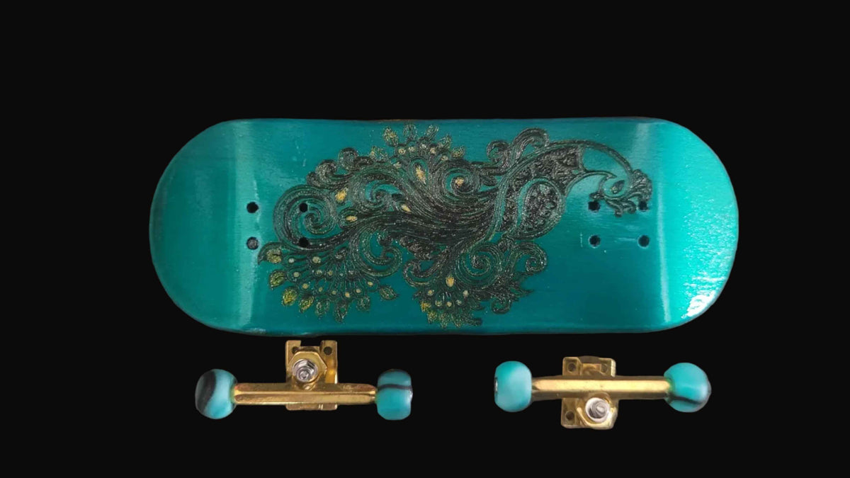 Tavola Fingerboard - Emerald Peacock - 33mm - Medium