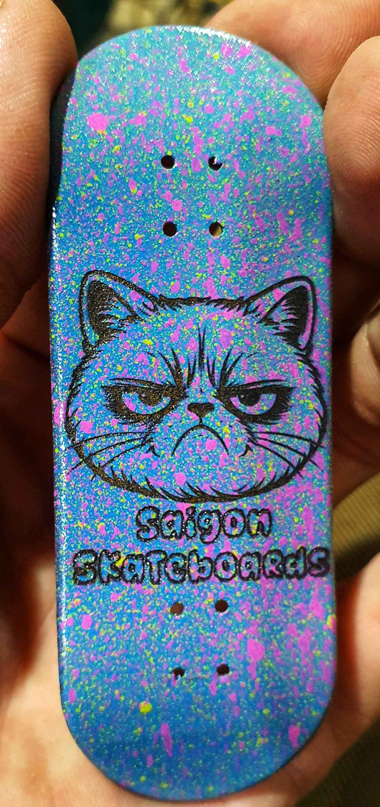 Saigon Skateboards "Grumpy Cat" 33.3mm Fingerboard