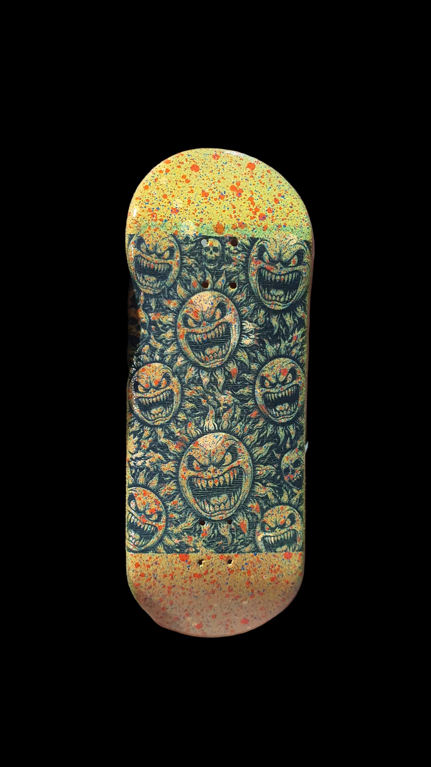 Saigon Skateboards "black hole sun" 33mm Fingerboard