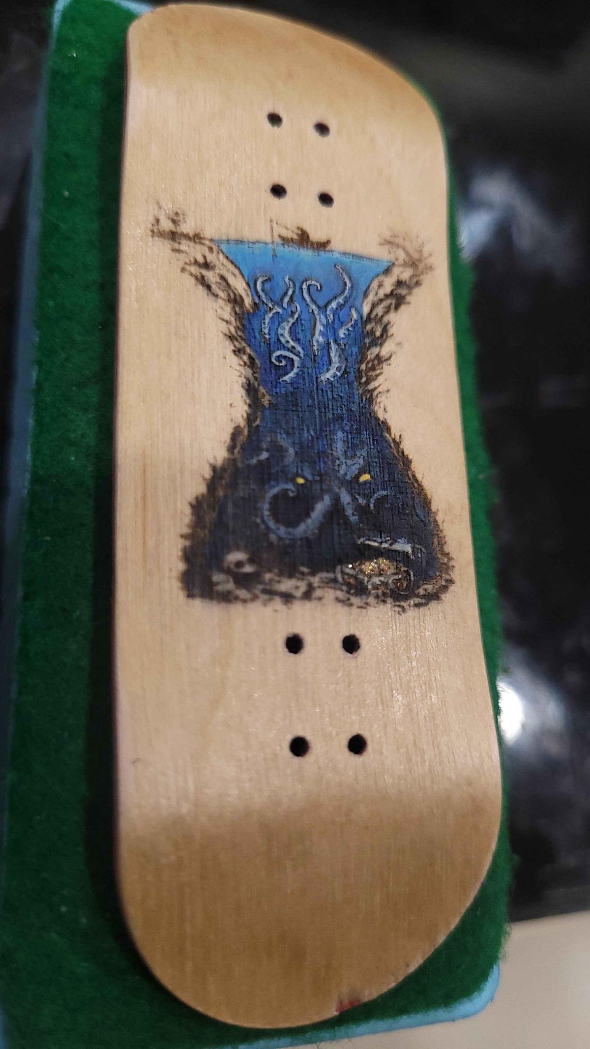 Deep Blue Hidden Monster Fingerboard - Popsicle - 32/33/34mm * 96/100mm - Medium