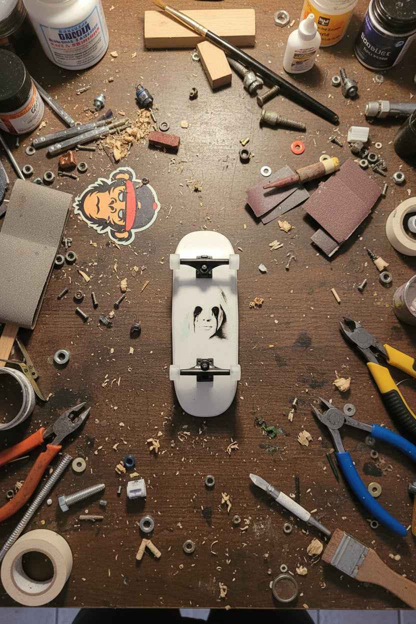 Saigon Skateboards "Nurse" 34mm Complete Fingerboard