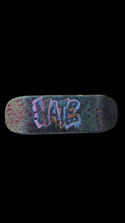 Saigon Skateboards "Hate" 32mm Fingerboard Deck