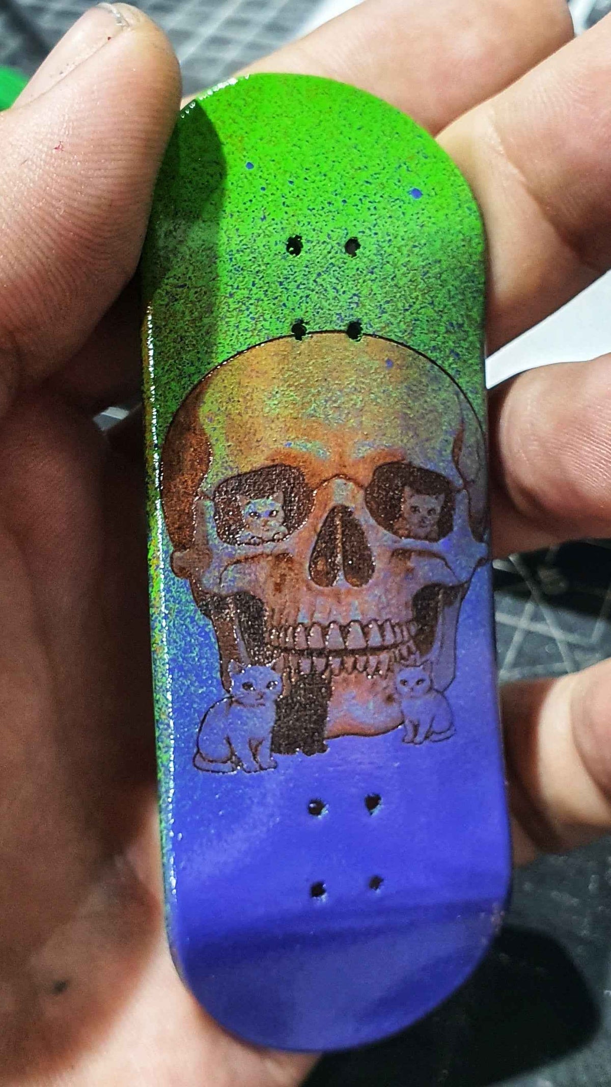 Saigon Skateboards "C.R.E.A.M" 32mm Fingerboard