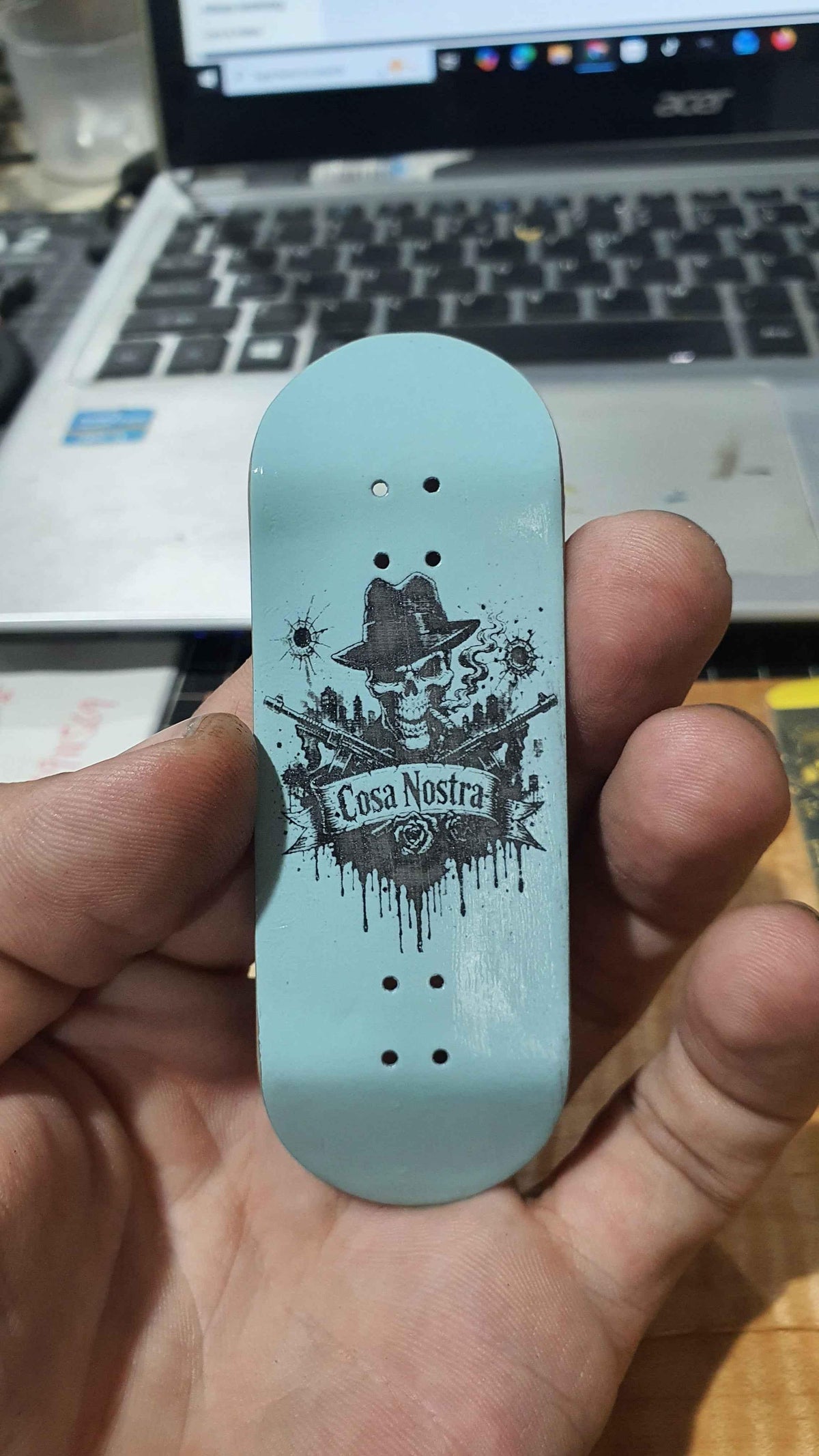 Cosa Nostra - Sure Shot 32mm 5-ply White Oak & maple fingerboard