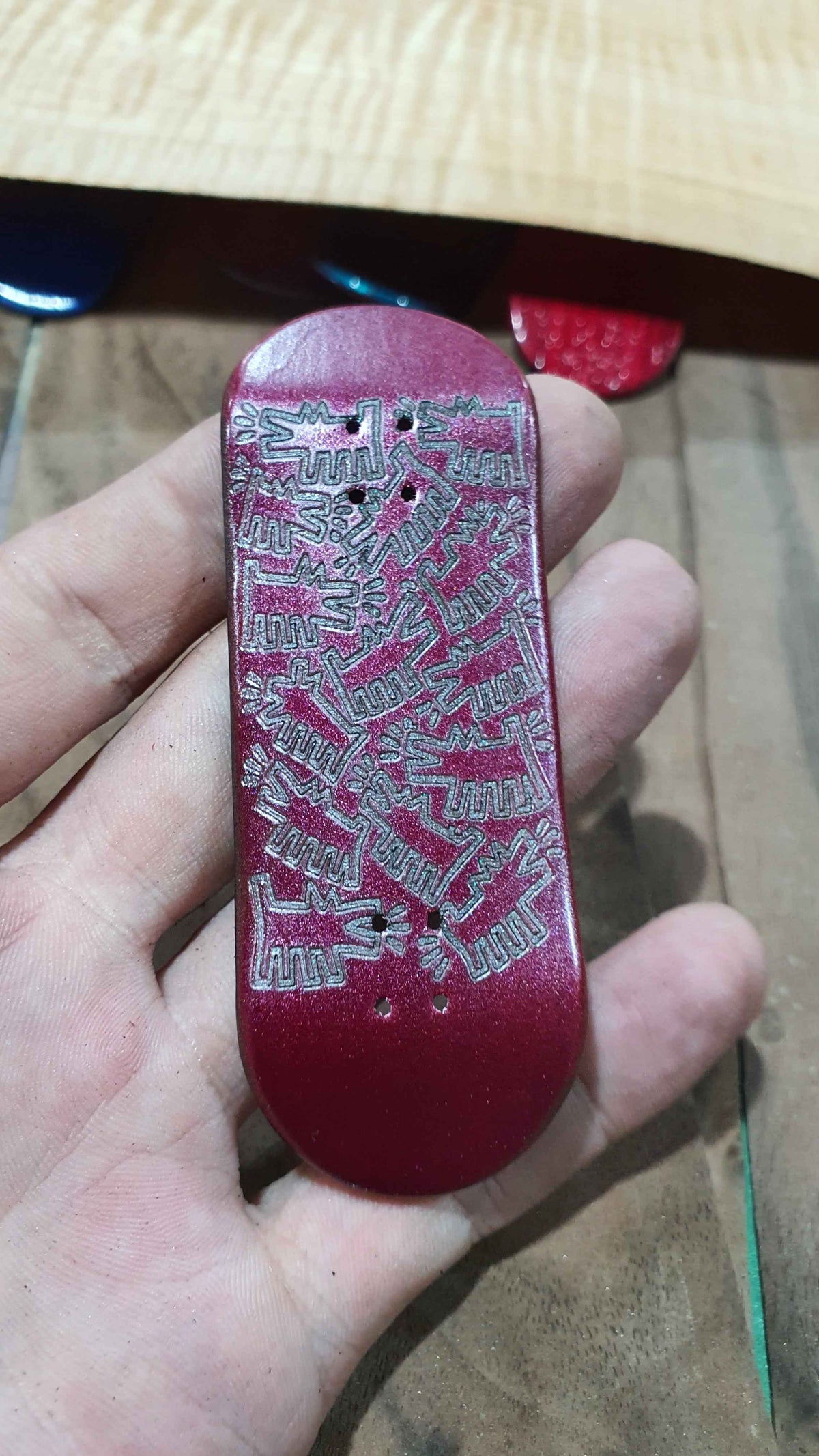 Saigon Skateboards "Dogs" 33mm Fingerboard