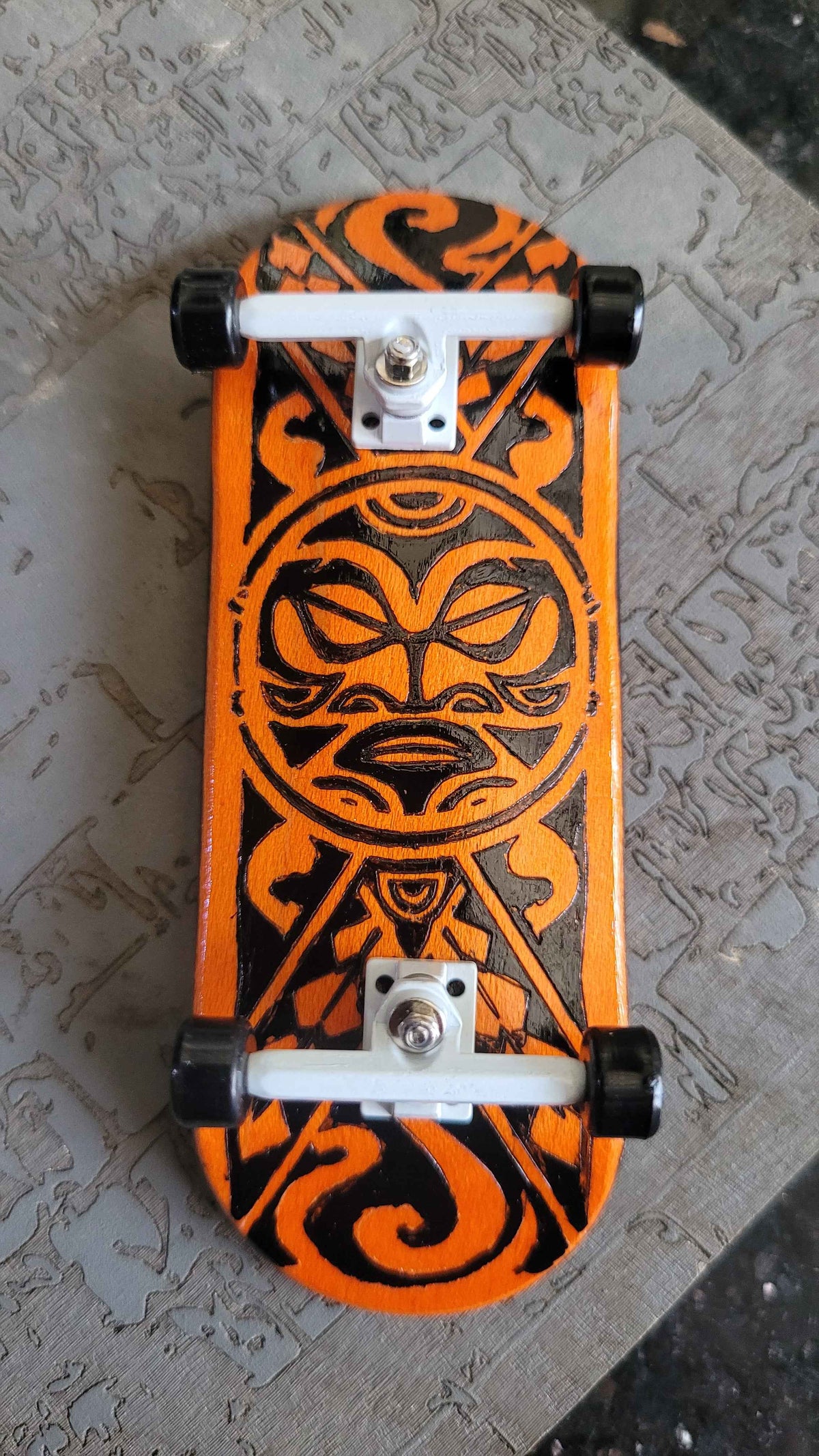 Elevate Your Fingerboarding with the Maui Tattoo Fingerboard Deck