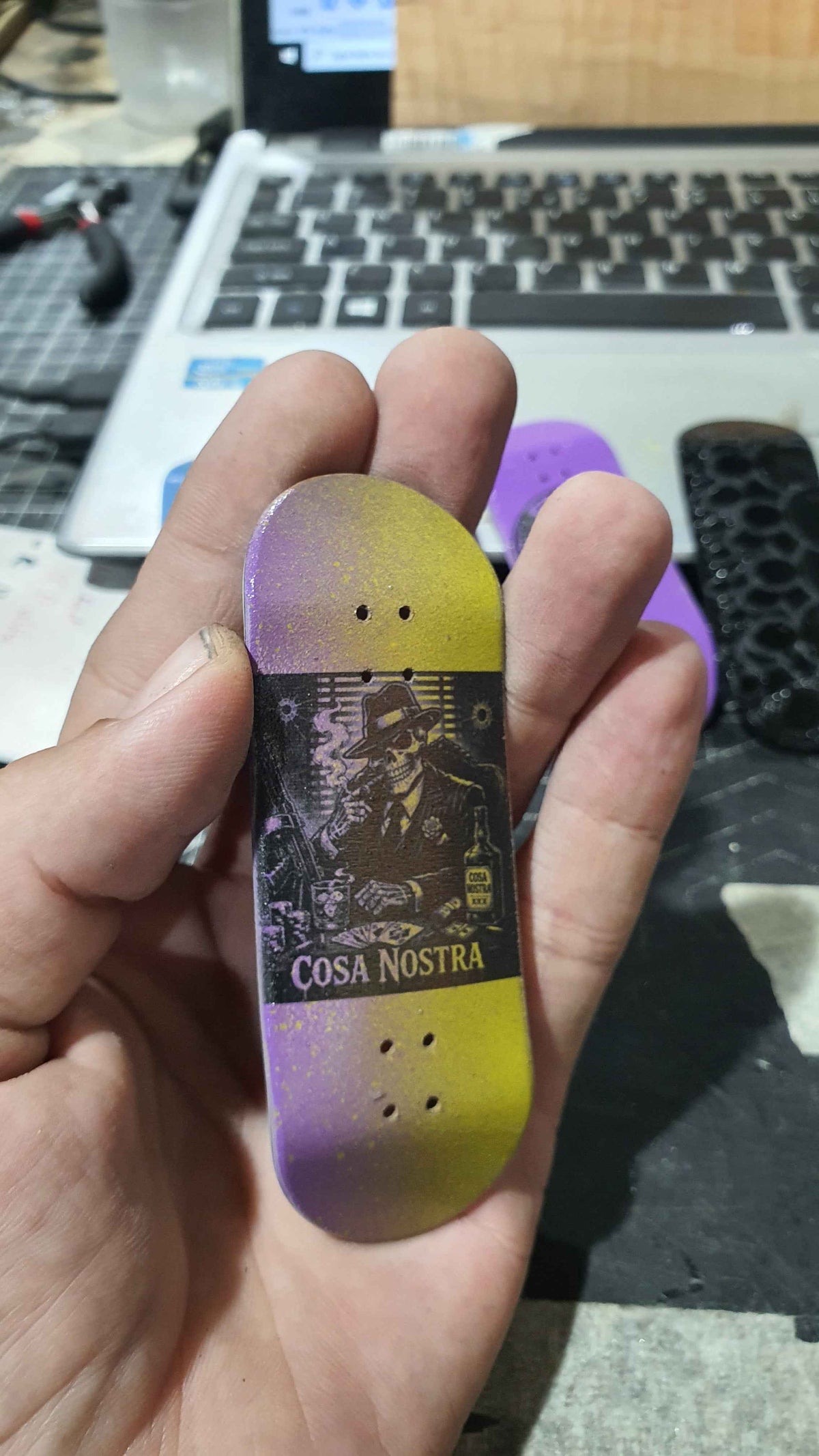 Saigon Skateboards 34mm 5-ply Canadian Maple fingerboard