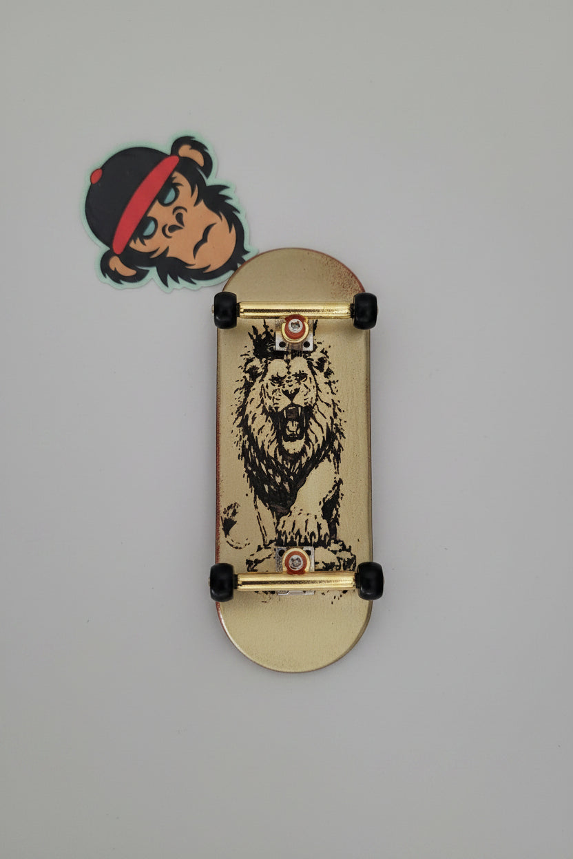 Saigon Skateboards "Lion King" 33mm Fingerboard Deck