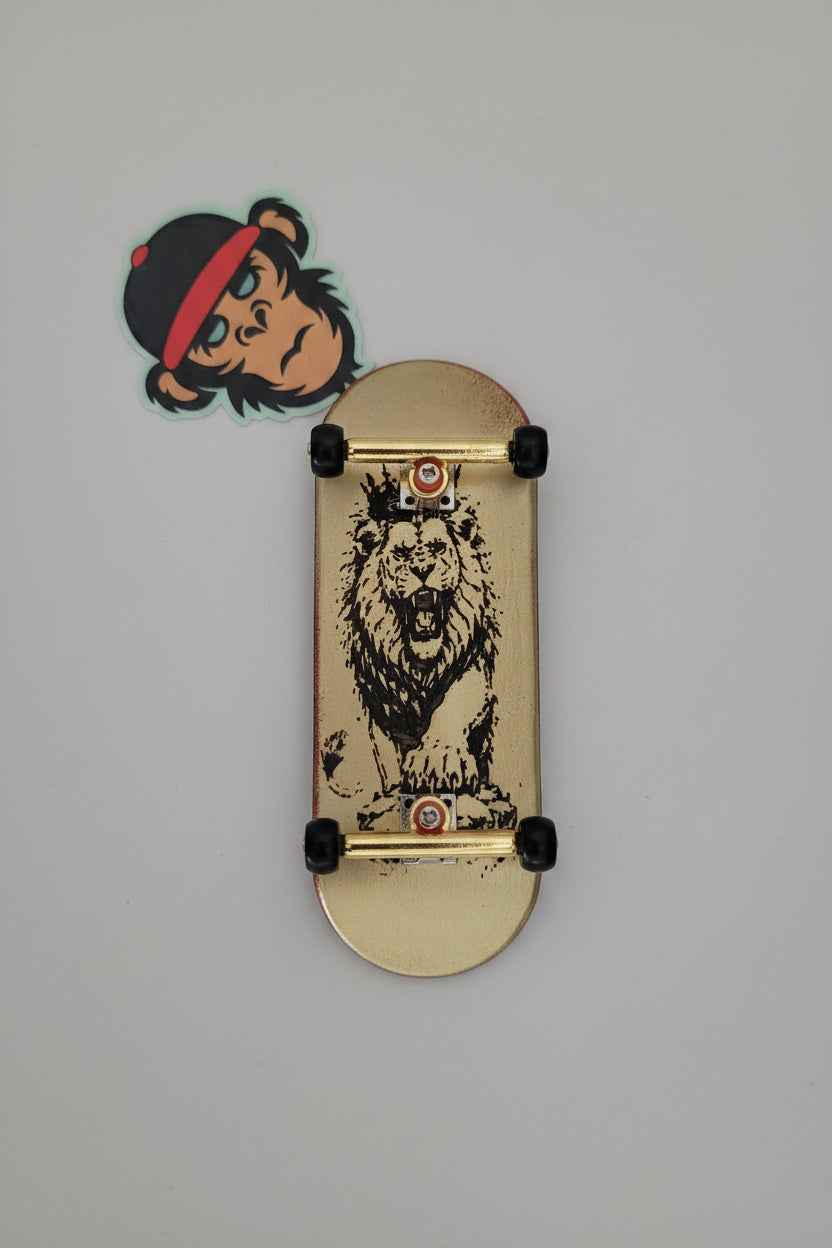 Saigon Skateboards "Lion King" 33mm Fingerboard Deck