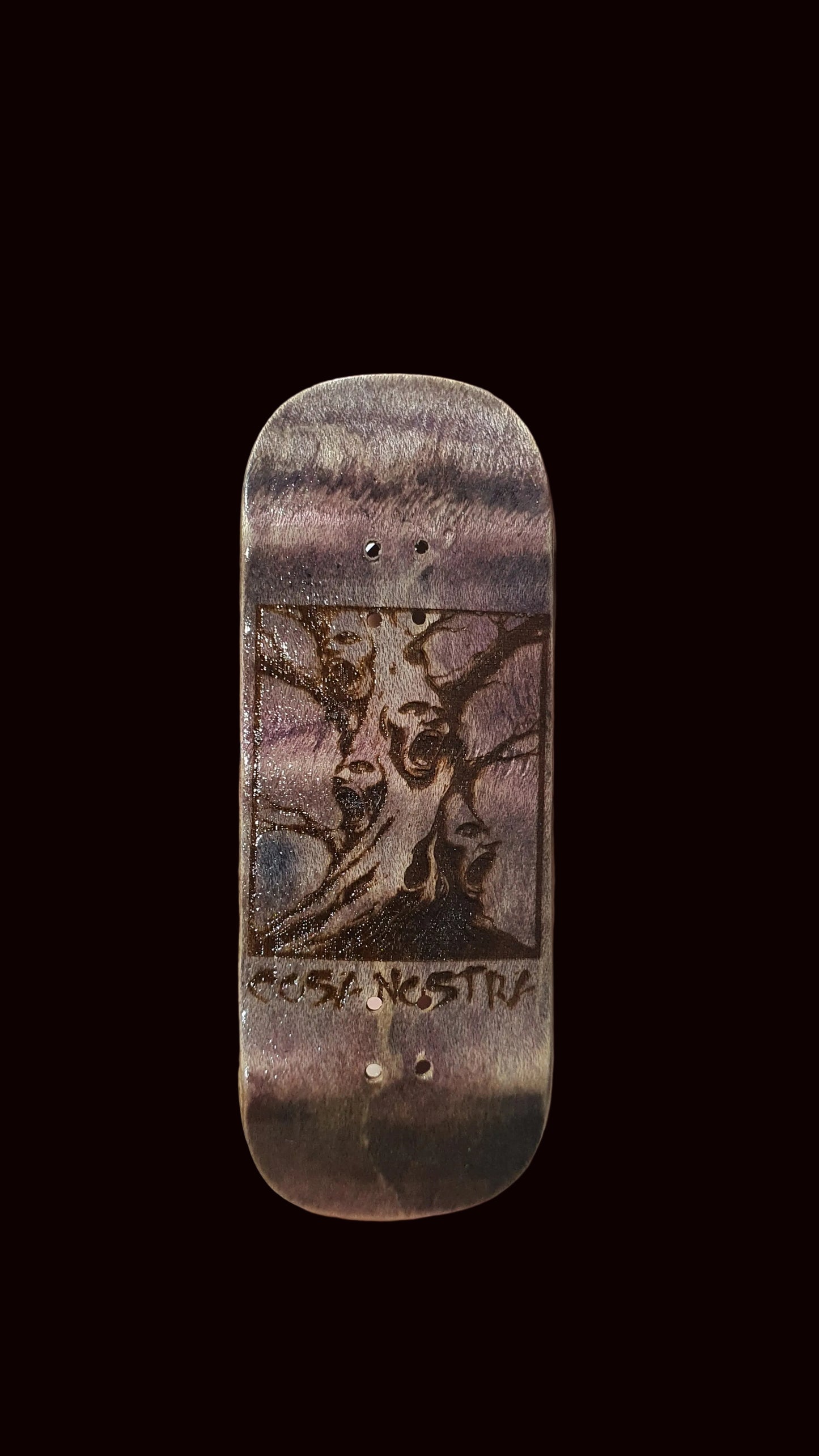 Cosa Nostra "Screaming Trees" 34mm Fingerboard Deck