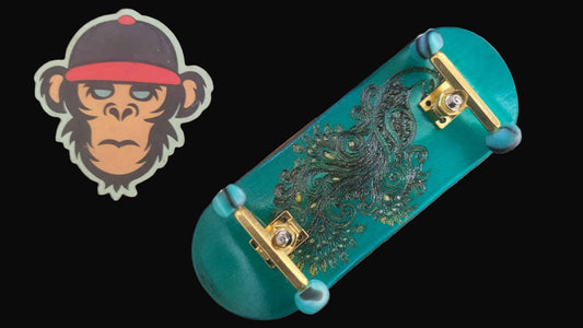 Tavola Fingerboard - Emerald Peacock - 33mm - Medium