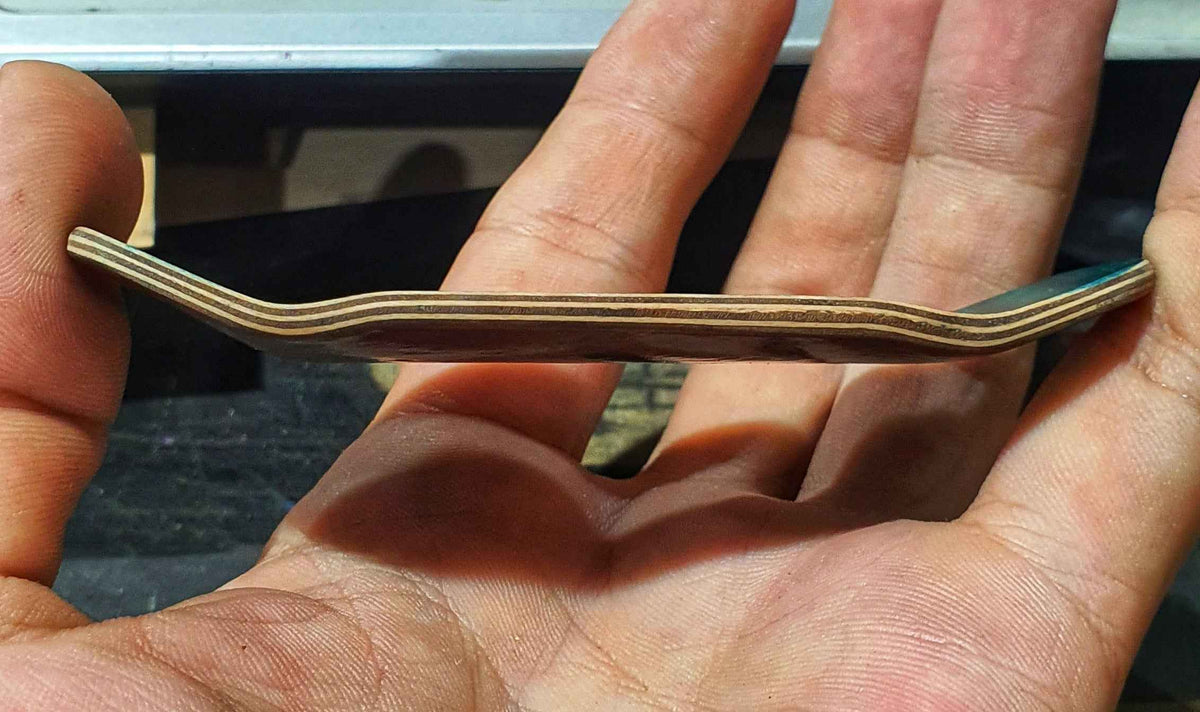 Cosa Nostra Handmade "Cat 'o 9 Arms" 34mm Fingerboard