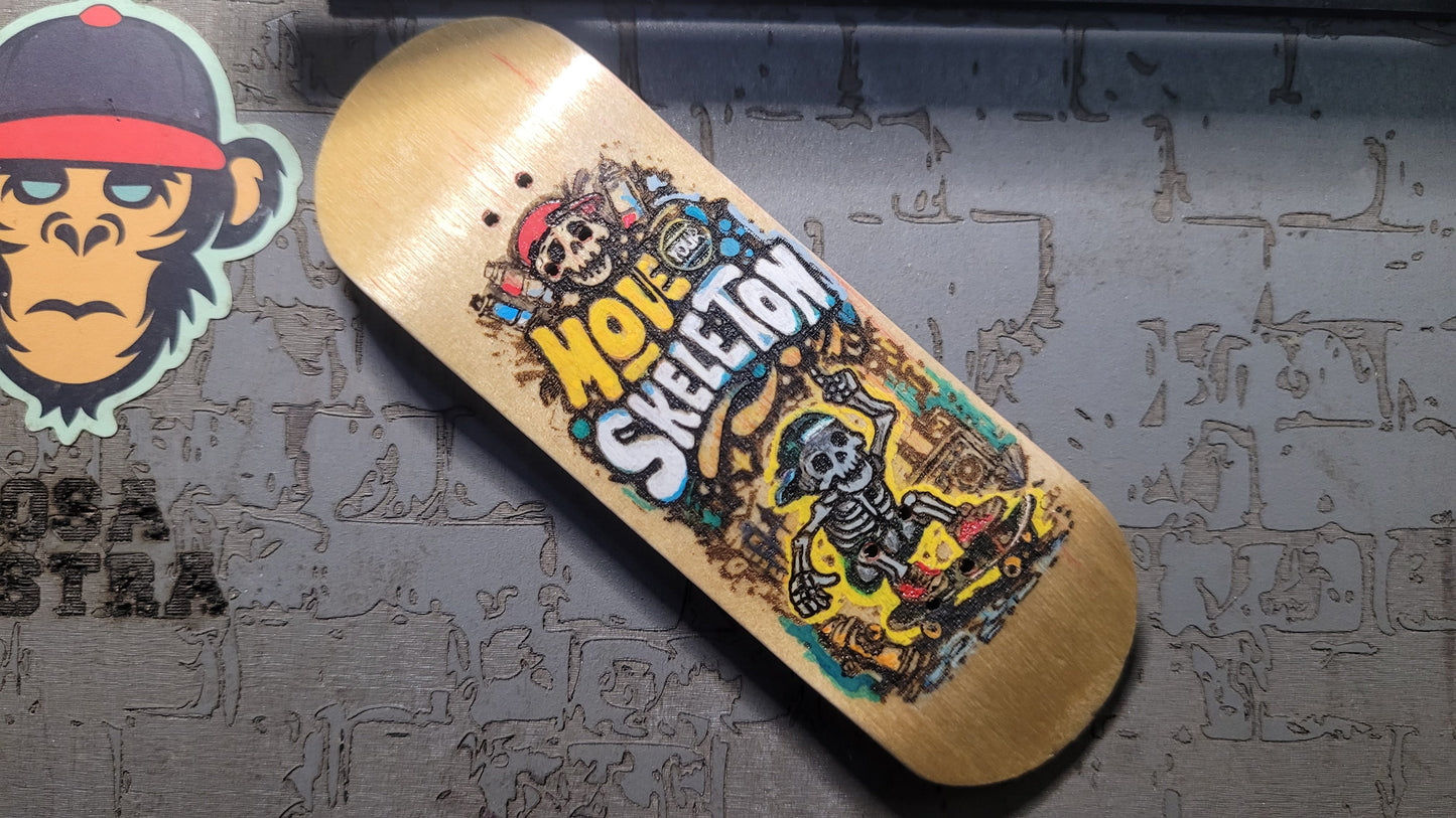 Move your Skeleton Fingerboard - Popsicle - 32/33/34mm * 96mm/100mm- Medium