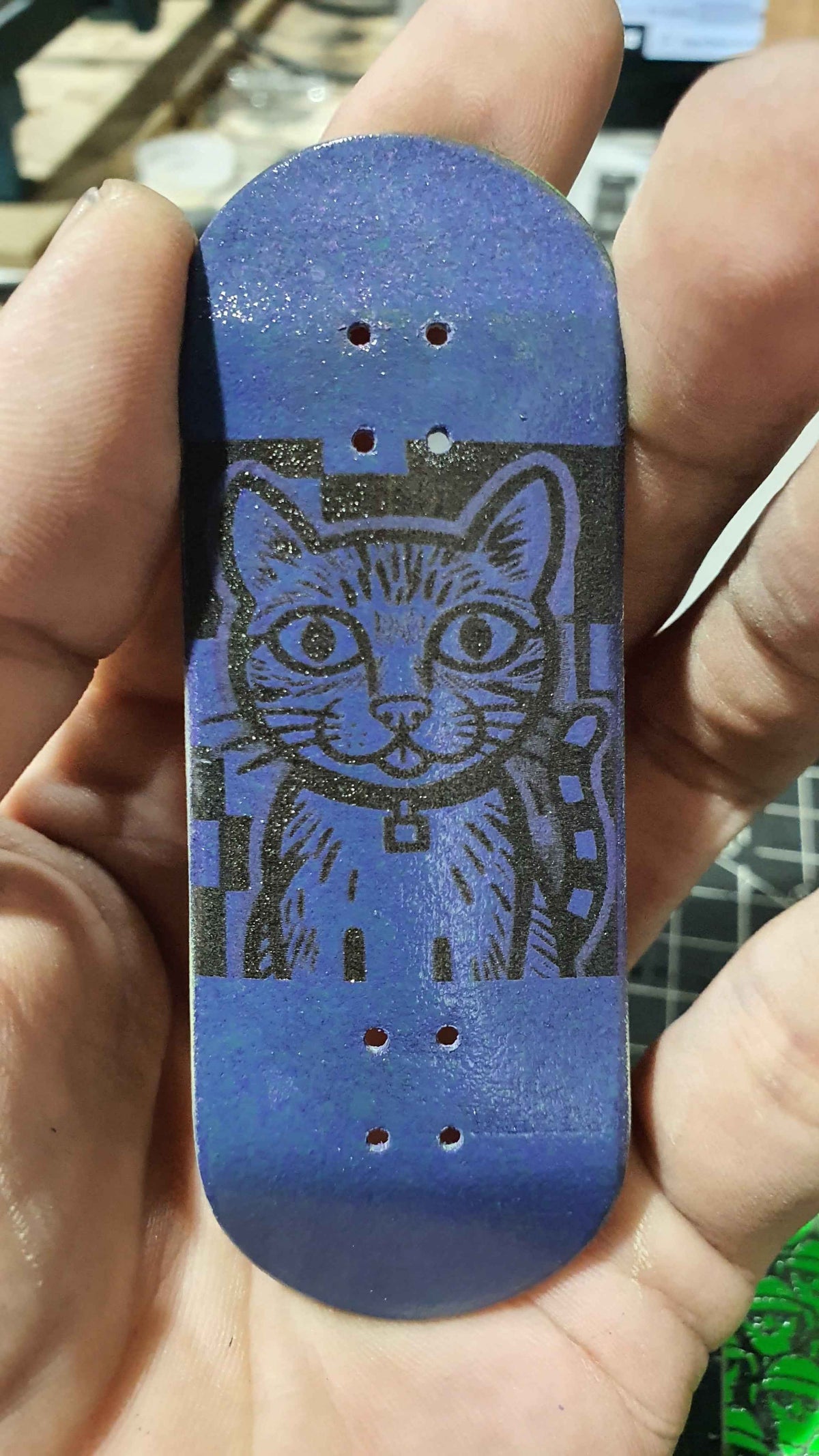 Saigon Skateboards 5-ply Canadian Maple Fingerboard "Catskills"