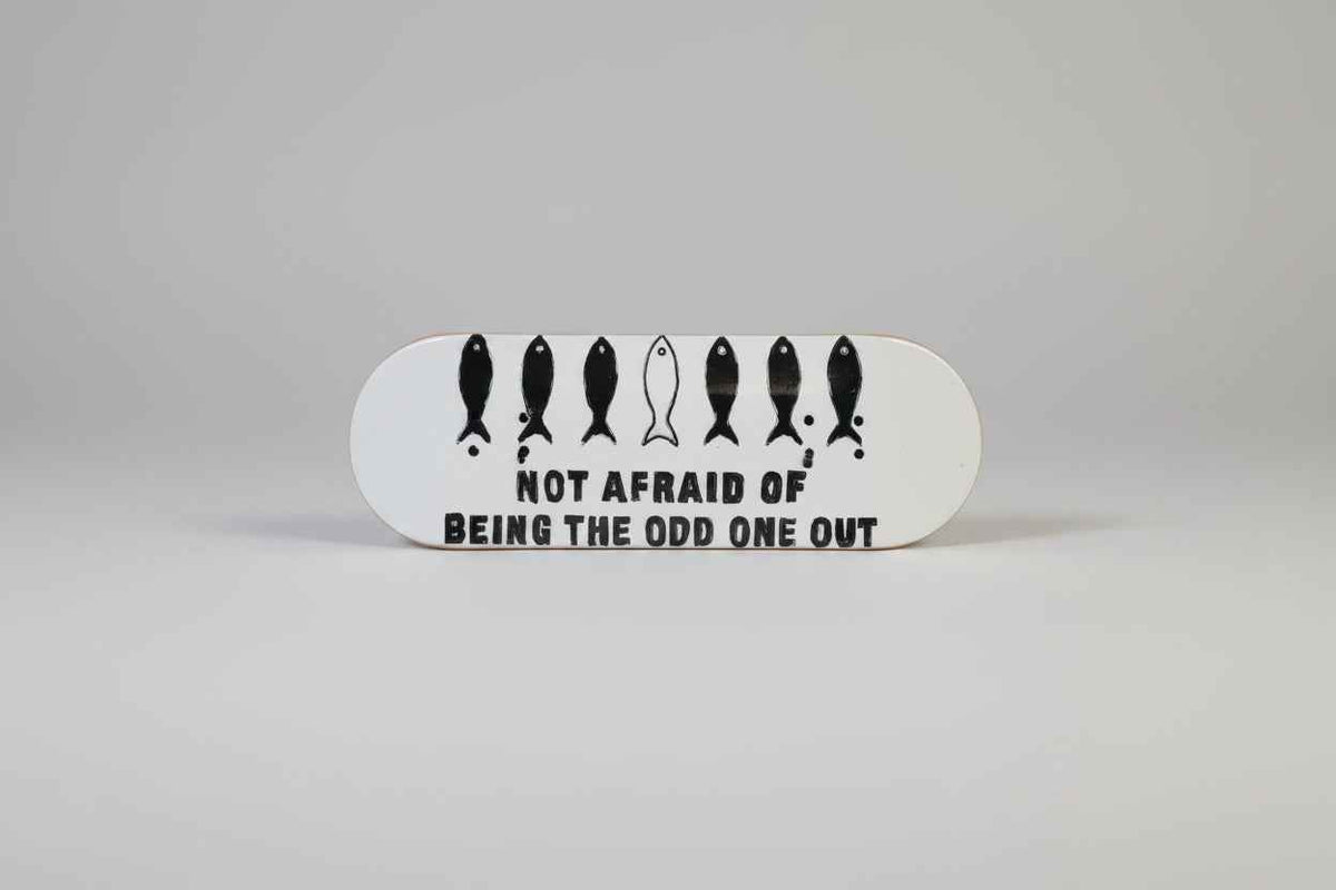 5 ply maple - Not Afraid of Being Odd - Popsicle - Medium - 32/34mm * 100mm