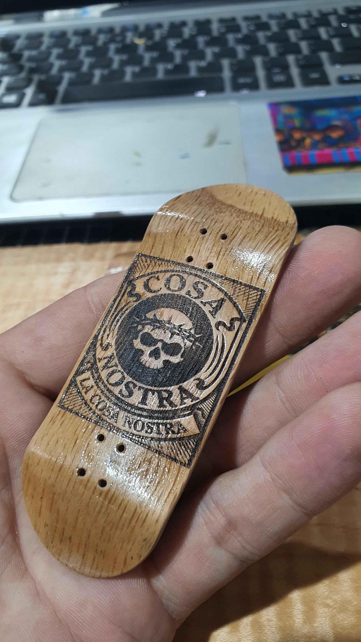 Cosa Nostra - Seal 34mm white oak and maple fingerboard