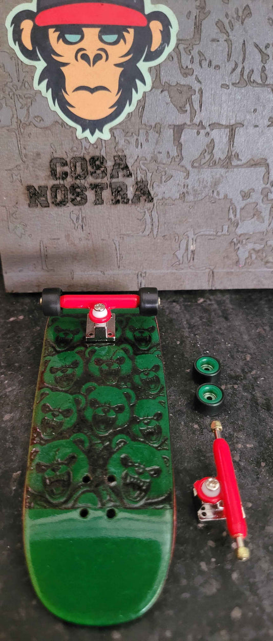 Cosa Nostra - Green Bear - 34mm Fingerboard