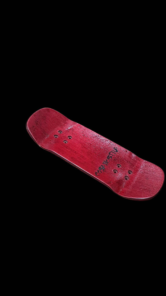 Cosa Nostra 'Rosso' Handmade Fingerboard Deck – Experience Unmatched Precision and Control