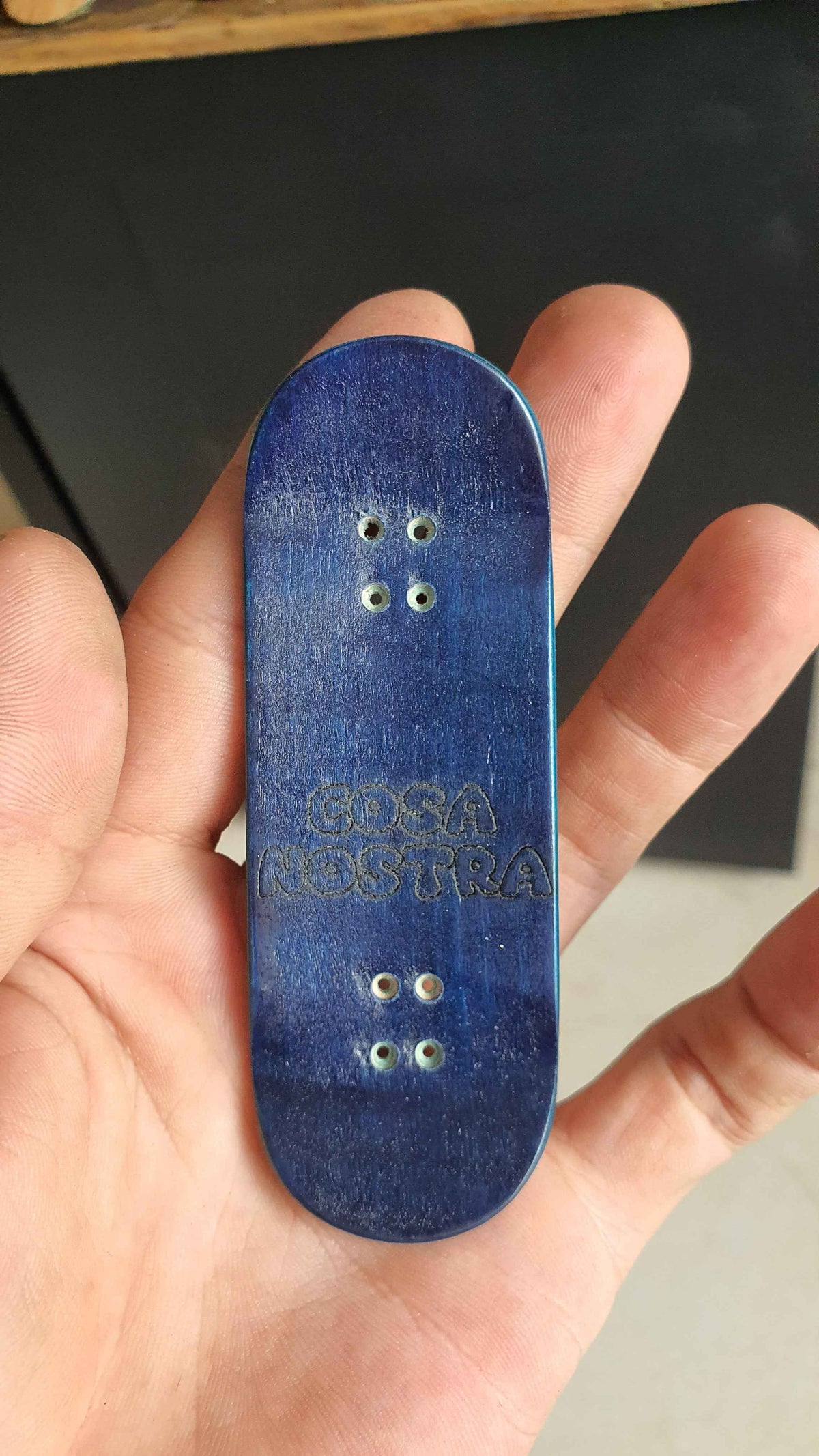 Cosa Nostra 34mmx96mm 5-ply Canadian Maple & Spalted Maple Fingerboard Popsicle Shape
