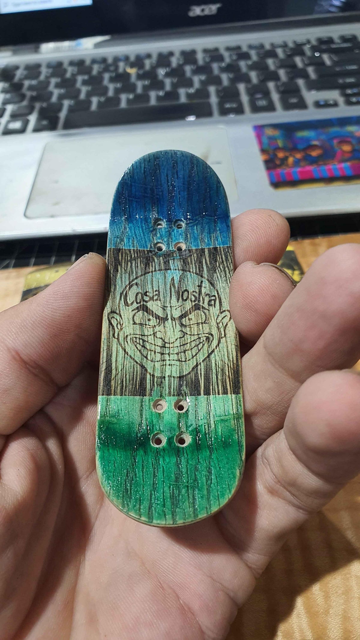 Cosa Nostra - Sure Shot 32mm 5-ply White Oak & maple fingerboard