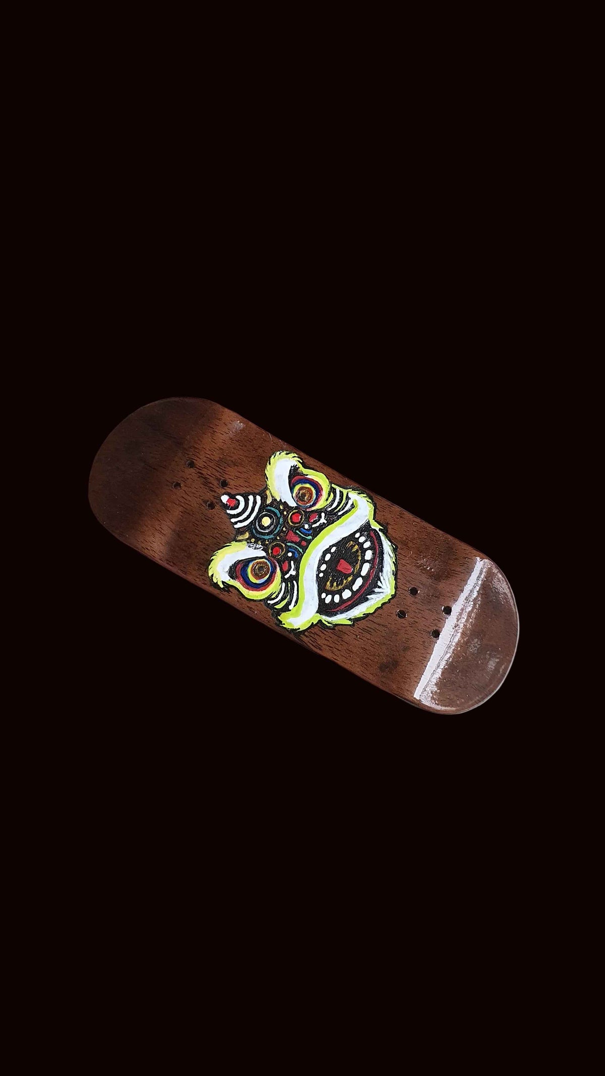 Cosa Nostra Asian Dragon Fingerboard Deck - Exclusive 34mm Artisan Quality for Unique Style