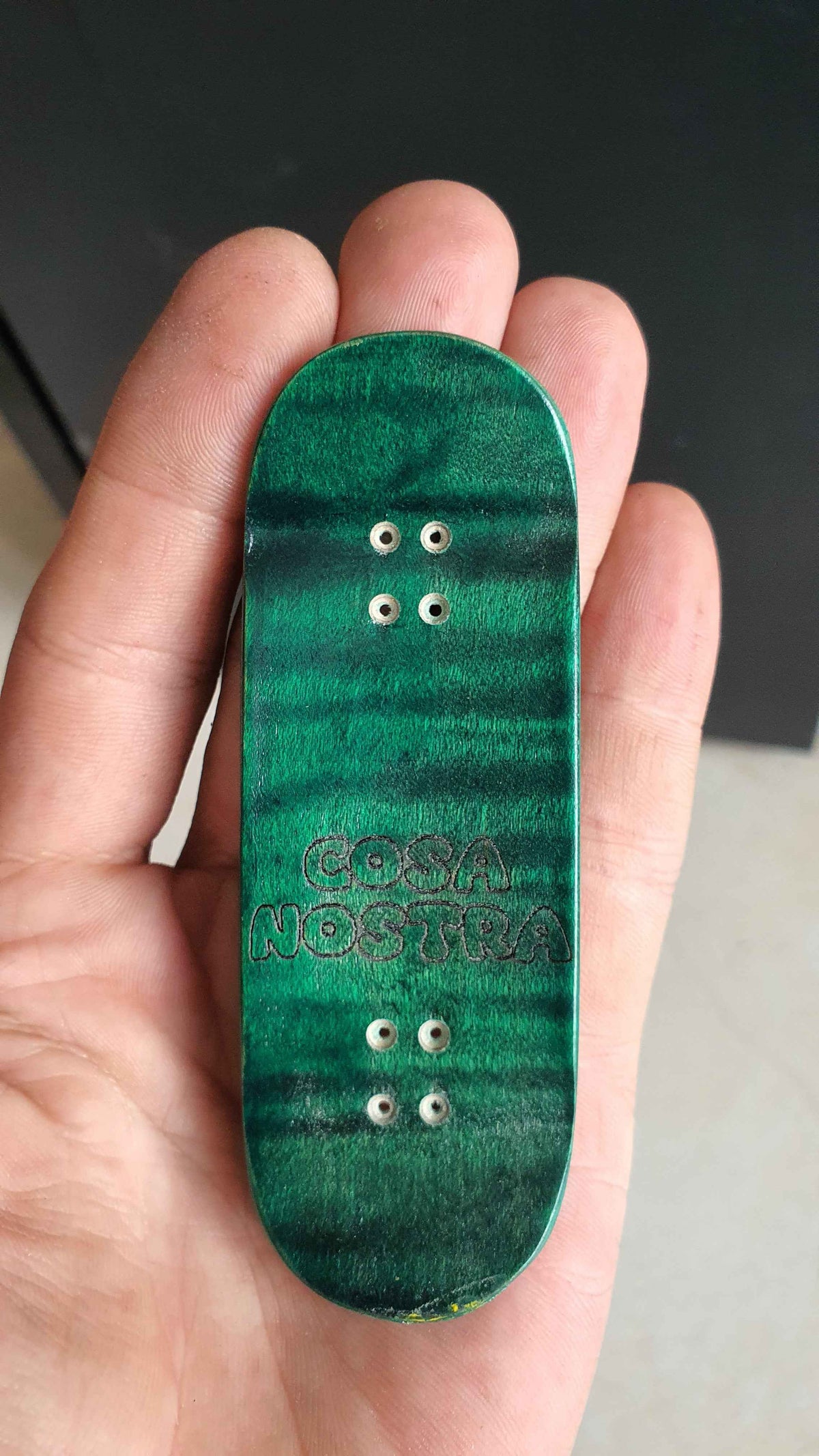 Cosa Nostra 32mmx98mm 5-ply Canadian Maple & Spalted Maple Fingerboard Popsicle Shape