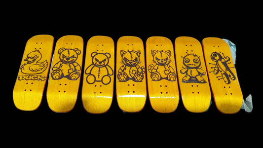 Saigon Skateboards "Playtime" 32mm Fingerboard Deck Collection
