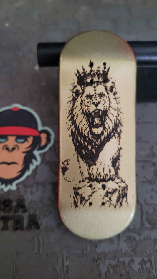 Saigon Skateboards "Lion King" 33mm Fingerboard Deck