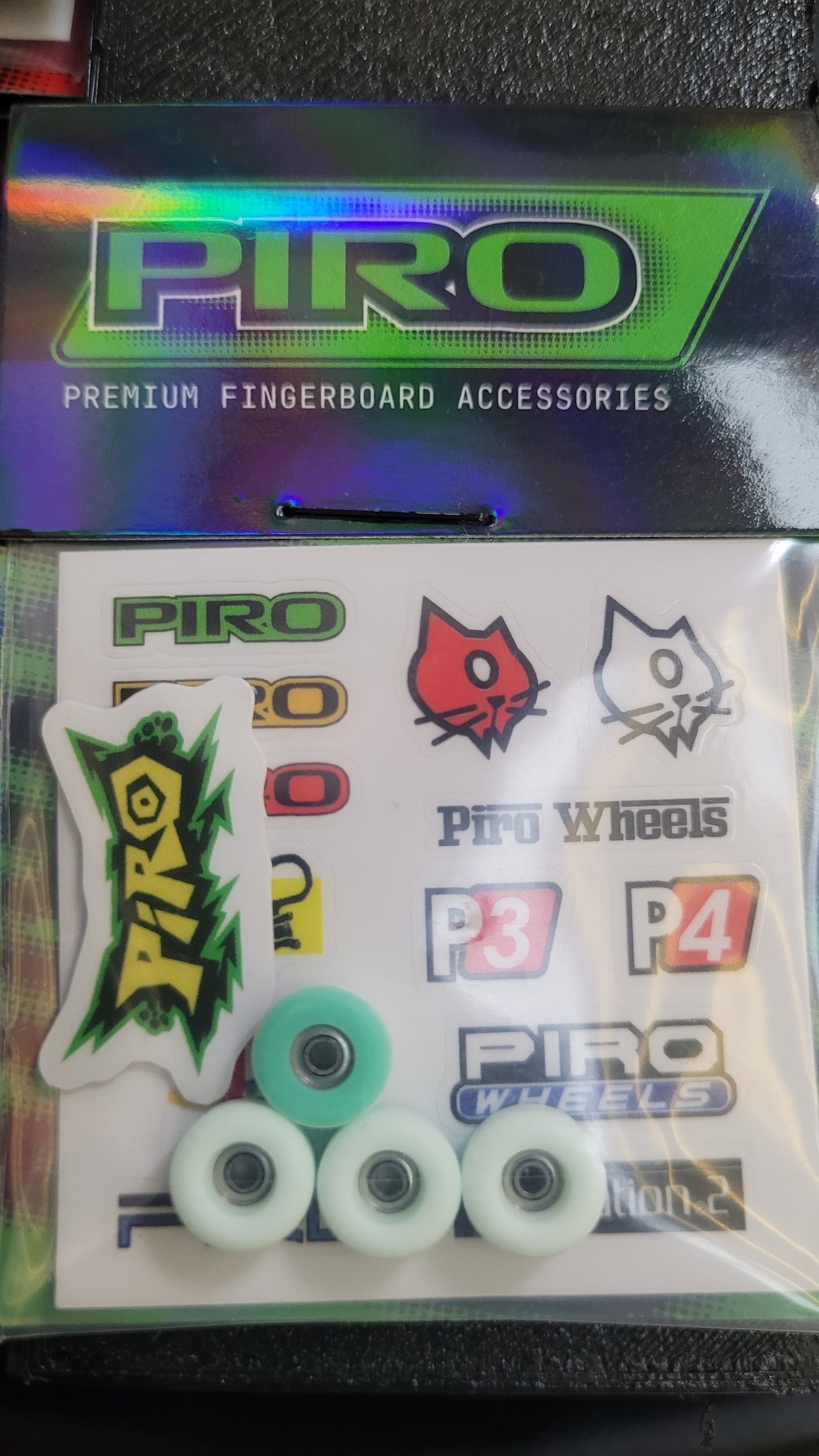 PIRO WHEEL - Two Tone (Inverted) White with Teal – Performance Wheels (P3) - Special Sales!!!