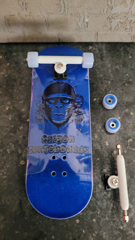 Cosa Nostra - Blue Monkey - 32mm Fingerboard Deck