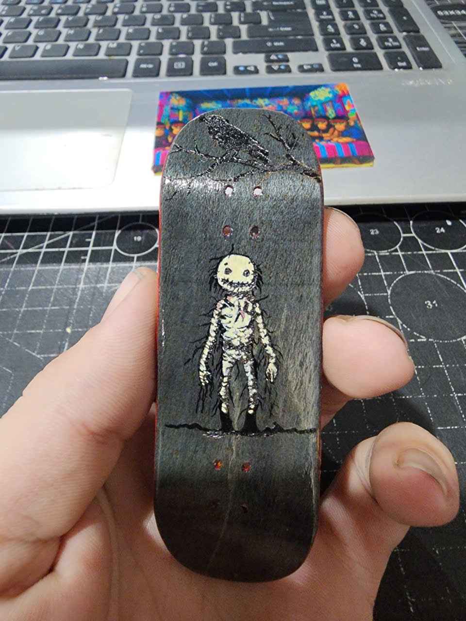 Lonely Scarecrow Fingerboard - 32mm/34mm * 100mm - Boxy - Medium Steep