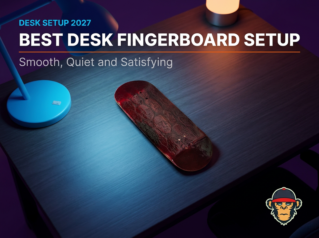 Best Desk Fingerboard Setup (2027) — Smooth, Quiet, and Satisfying - Saigon Skateboards