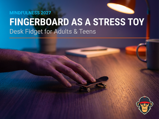Fingerboard as a Stress Toy (2027) — A Better Desk Fidget for Adults + Teens - Saigon Skateboards