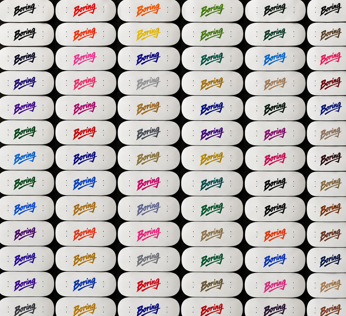 The Colourway Conveyor Belt - The danger of releasing endless boards with exactly the same graphic