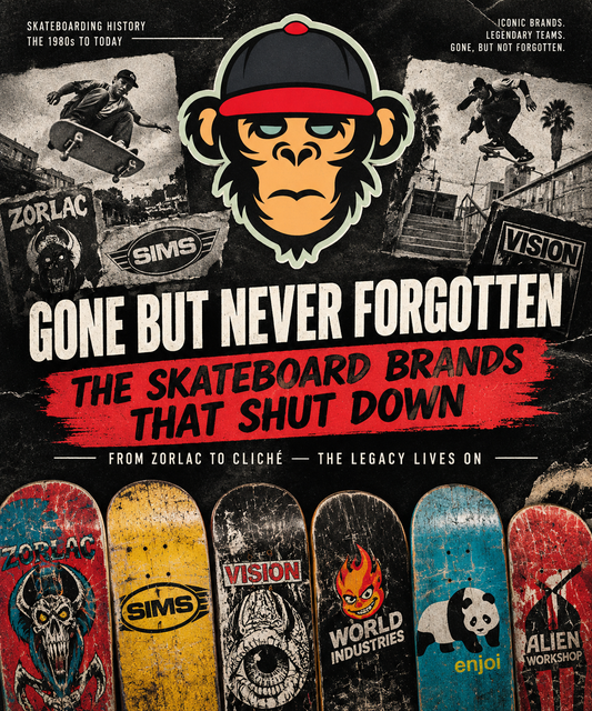 Gone but Never Forgotten: Famous Skateboard Brands That Shut Down