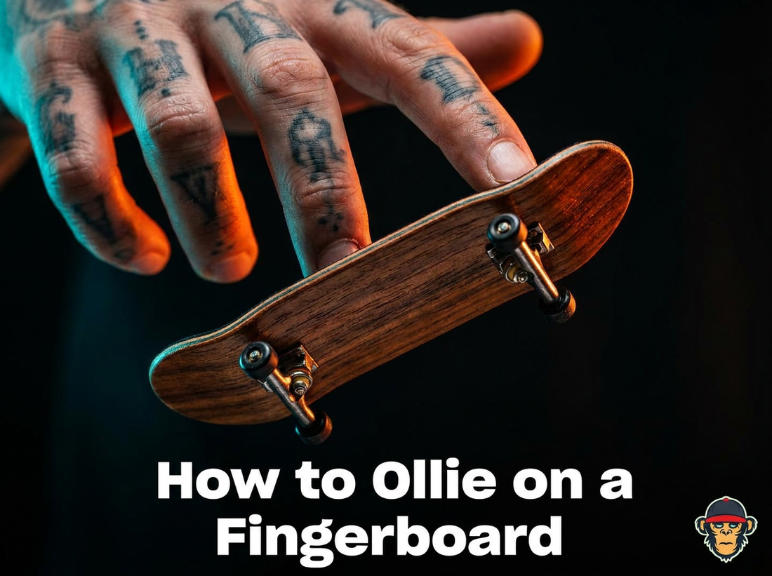 How to Ollie on a Fingerboard: A 40-Year Veteran's Guide - Saigon Skateboards