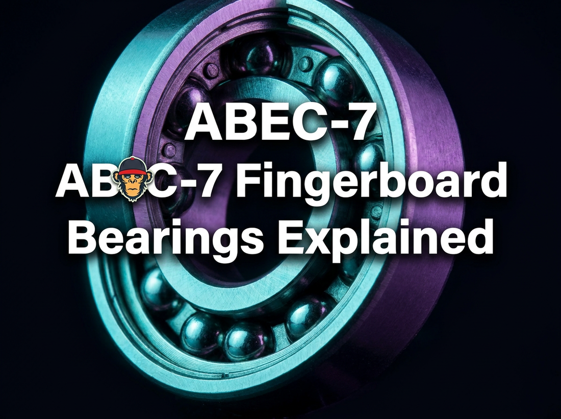 ABEC-7 Fingerboard Bearings: What the Rating Means and Why It Matters for Your Setup - Saigon Skateboards