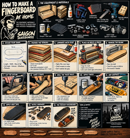 How to Make a Fingerboard at Home: The Complete DIY Deck Guide
