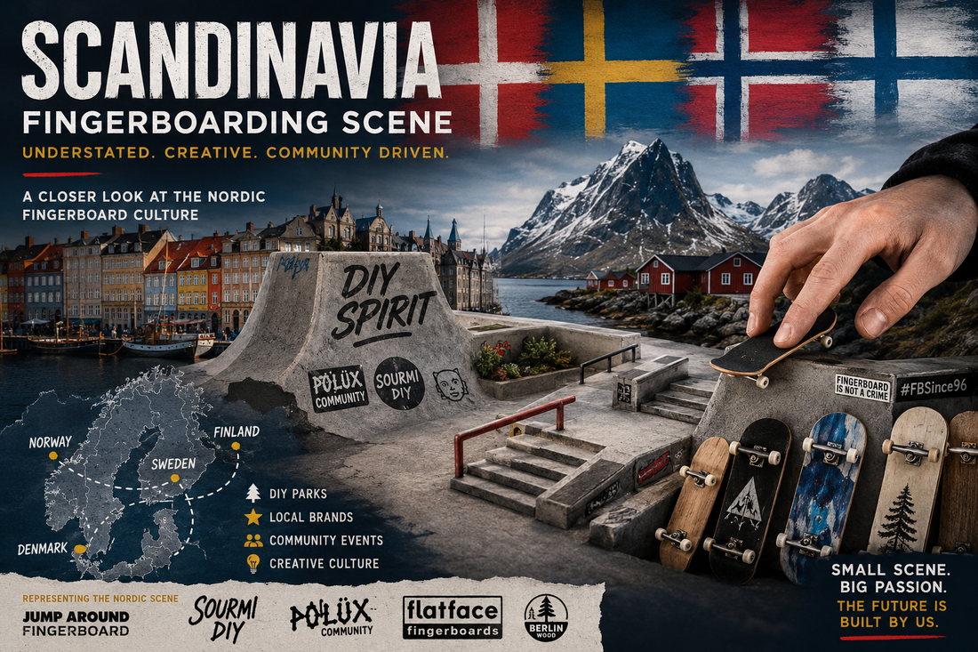 Fingerboarding in Scandinavia: The Quiet Scene With a Lot Going On - Saigon Skateboards
