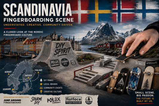 Fingerboarding in Scandinavia: The Quiet Scene With a Lot Going On - Saigon Skateboards