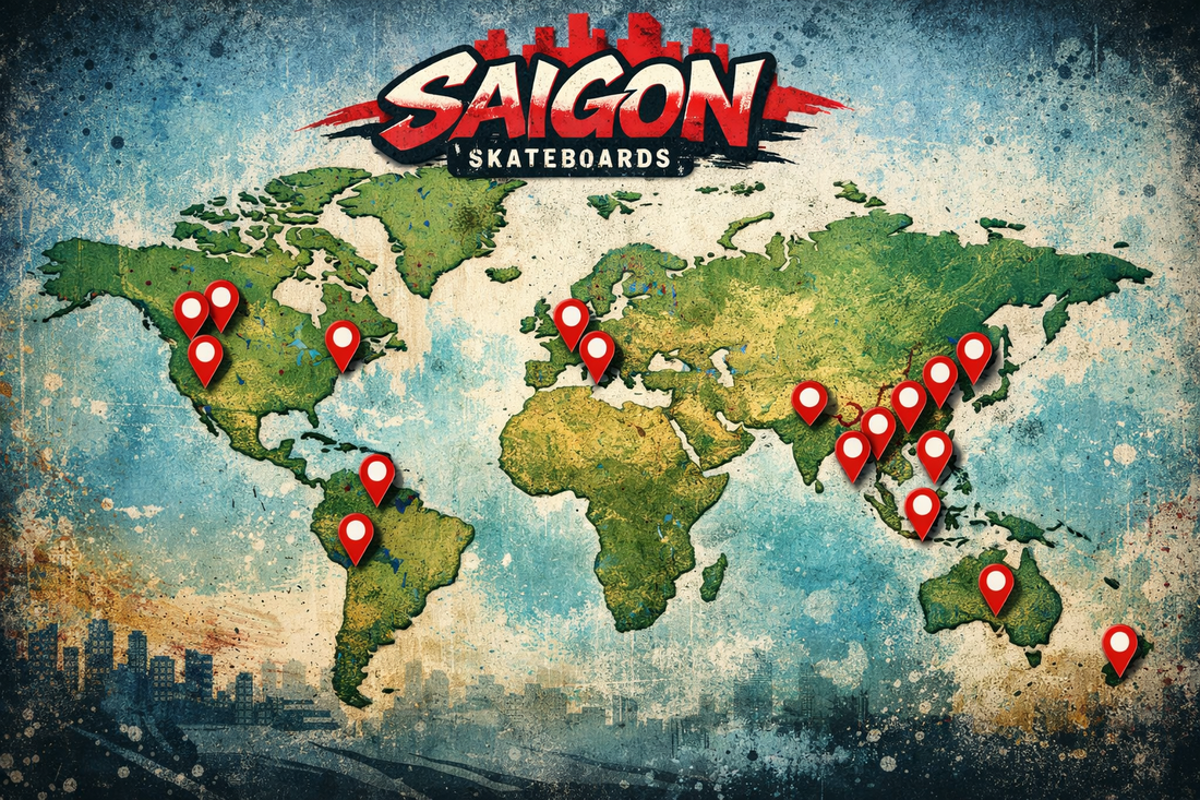 Saigon Skateboards: The Italian Skate & Fingerboard Brand Going Worldwide Saigon Skateboards: Thương hiệu ván trượt & fingerboard Việt Nam đang vươn ra toàn cầu