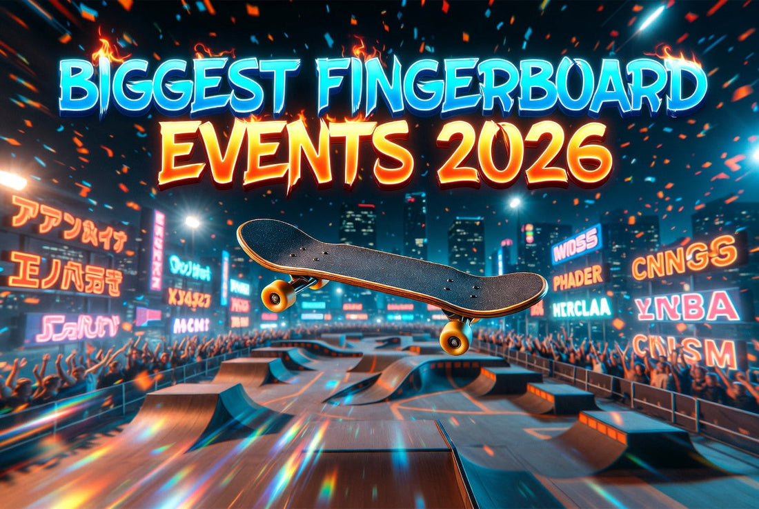 The Biggest Fingerboard Events Happening Around the World for the Rest of 2026 - Saigon Skateboards