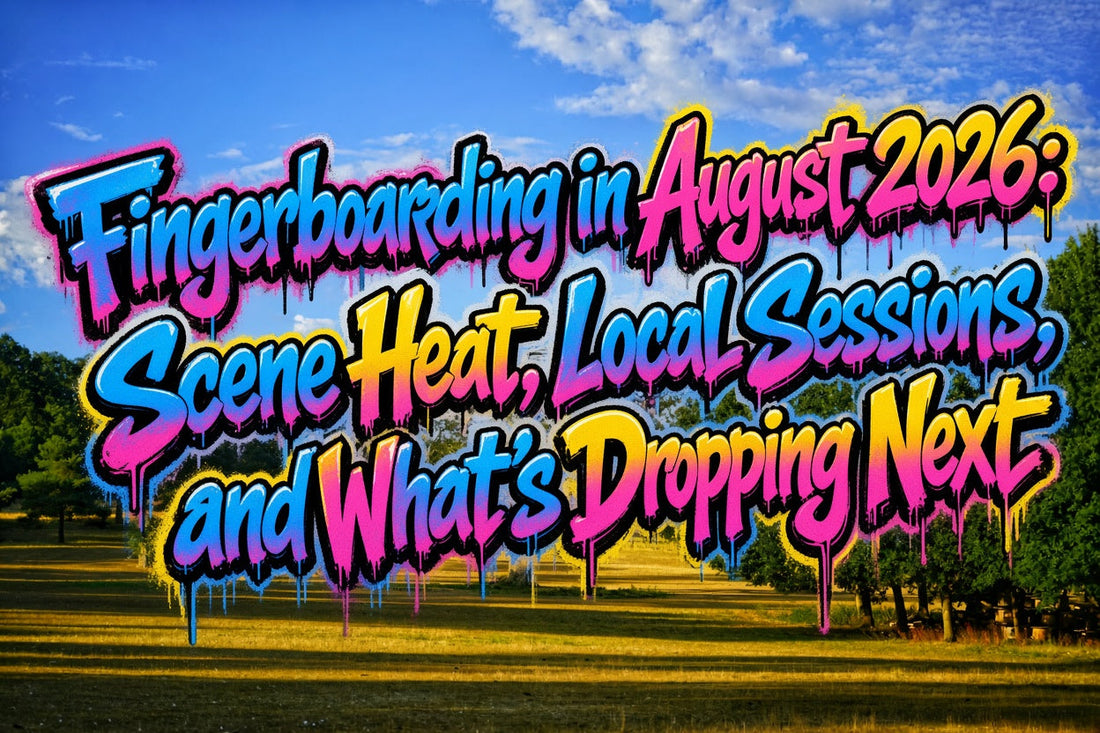 Fingerboarding in August 2026: Scene Heat, Local Sessions, and What’s Dropping Next - Saigon Skateboards